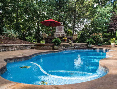 Freeform Shaped Swimming Pools Manufacturer in Kanpur