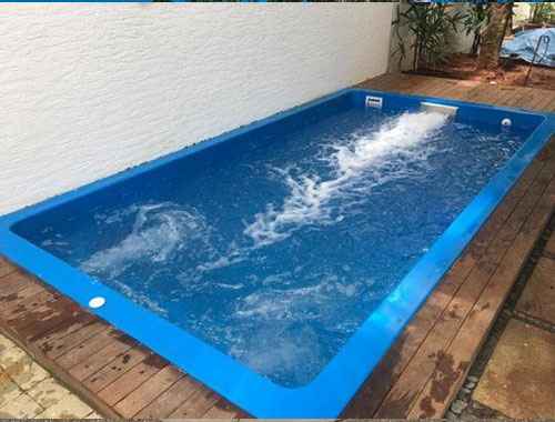 Fiberglass Rectangular Swimming Pool Manufacturer in Kanpur