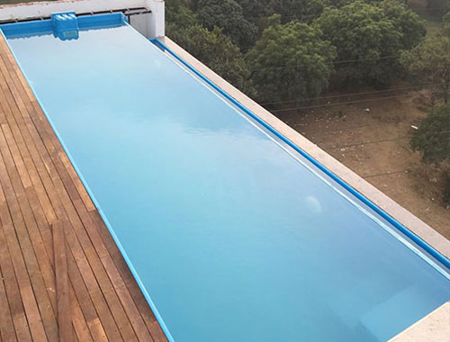Fiberglass Infinity Swimming Pool Manufacturer in Kanpur