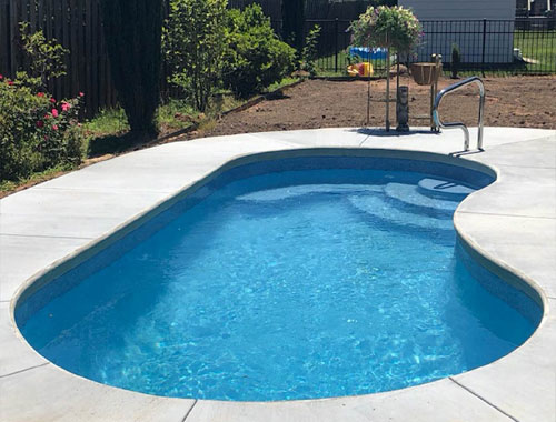 Kidney Shaped Swimming Pools Manufacturer in Kanpur